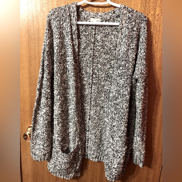 Garage Open Front Knit Cardigan size M/L - Picture 3 of 4
